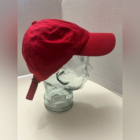 Polo by Ralph Lauren Red and Blue Hat Classic Style w/adjustable strap - Picture 2 of 8